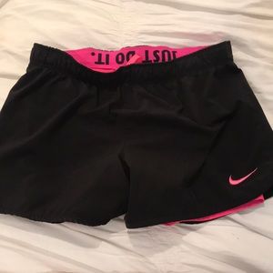 Nike shorts with spandex in them